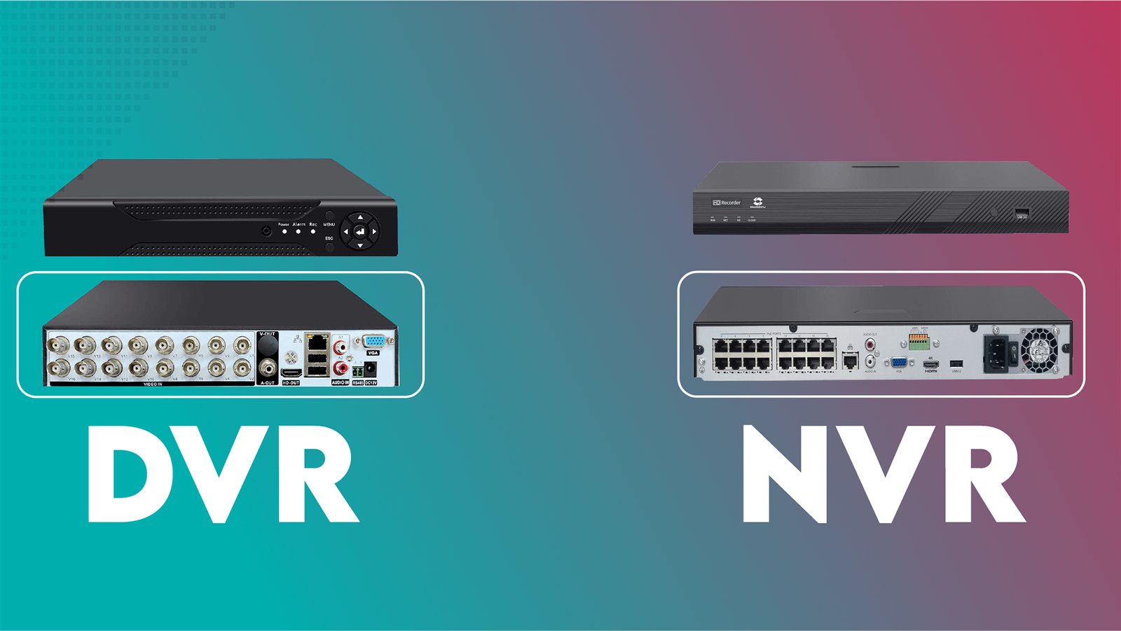 DVR & NVR Systems